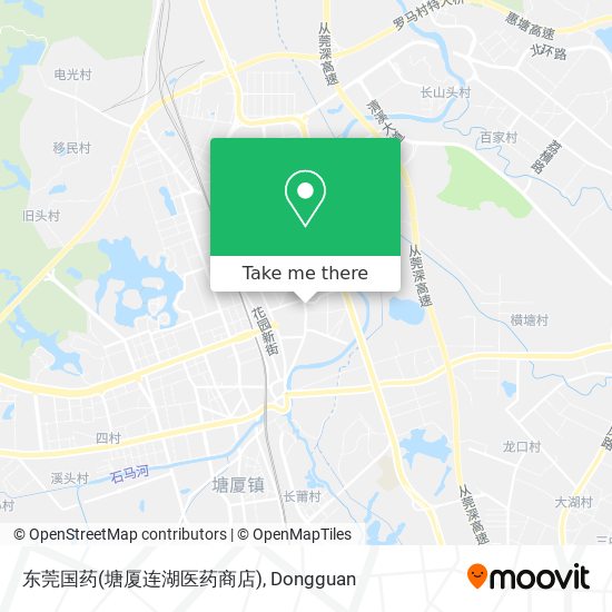 东莞国药(塘厦连湖医药商店) map