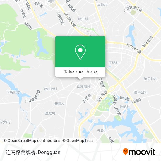 连马路跨线桥 map