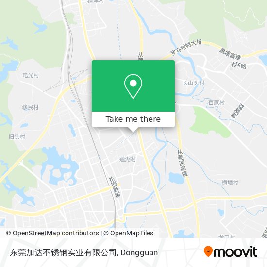 东莞加达不锈钢实业有限公司 map