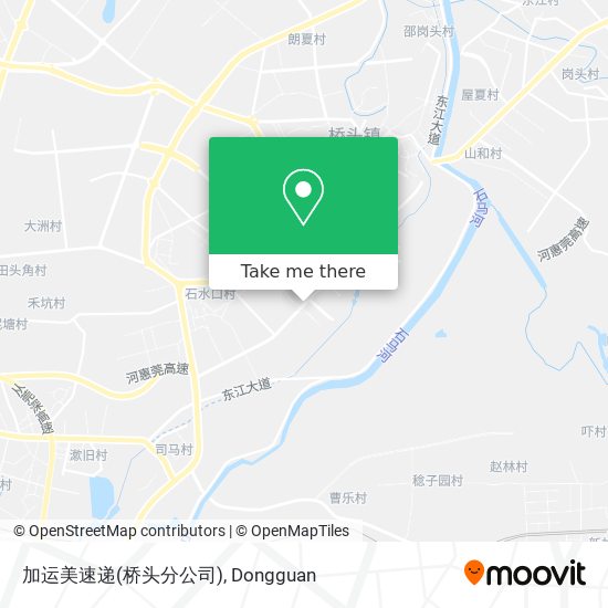 加运美速递(桥头分公司) map
