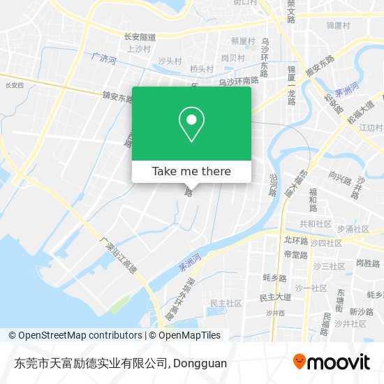 东莞市天富励德实业有限公司 map