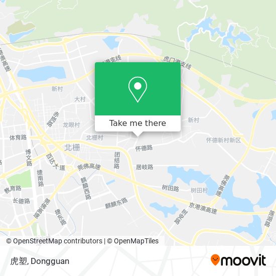 虎塑 map