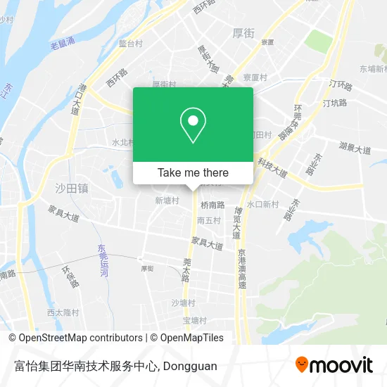 富怡集团华南技术服务中心 map