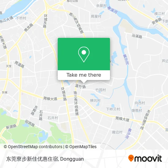 东莞寮步新佳优惠住宿 map
