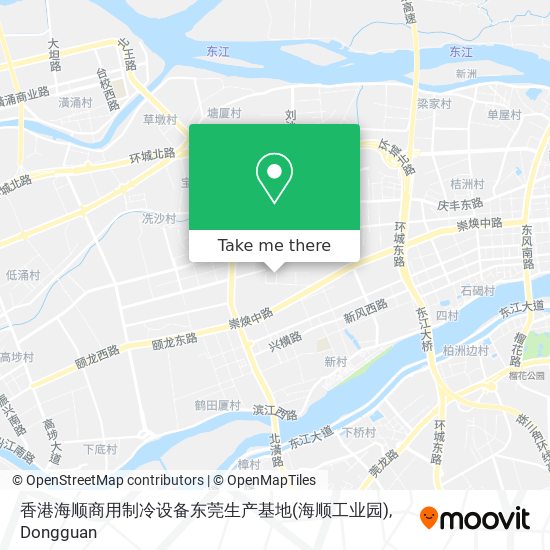 香港海顺商用制冷设备东莞生产基地(海顺工业园) map