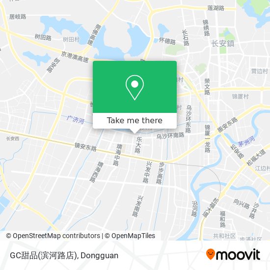 GC甜品(滨河路店) map