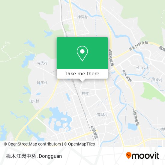 樟木江岗中桥 map