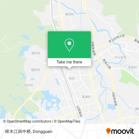 樟木江岗中桥 map