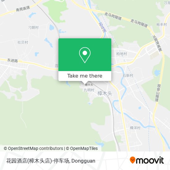 花园酒店(樟木头店)-停车场 map