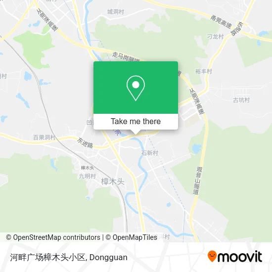 河畔广场樟木头小区 map