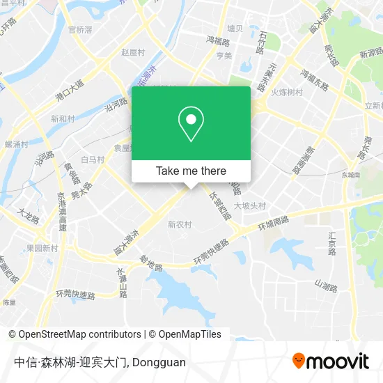 中信·森林湖-迎宾大门 map