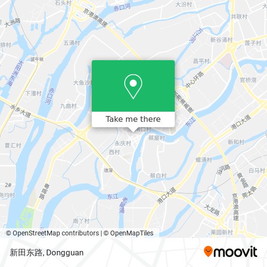 新田东路 map