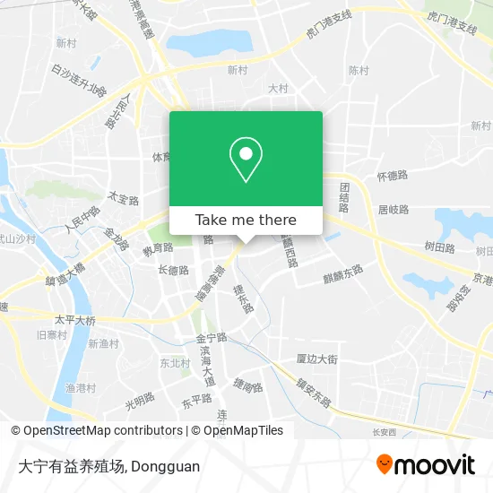 大宁有益养殖场 map