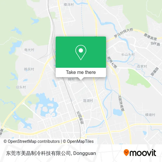 东莞市美晶制冷科技有限公司 map