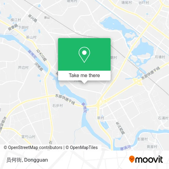 员何街 map