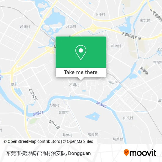 东莞市横沥镇石涌村治安队 map