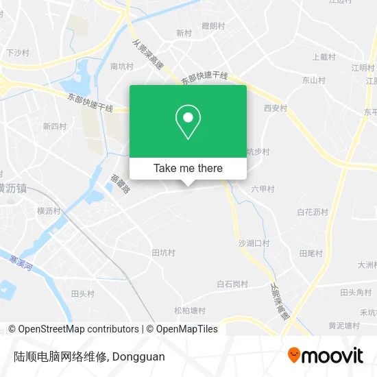陆顺电脑网络维修 map