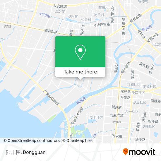陆丰围 map