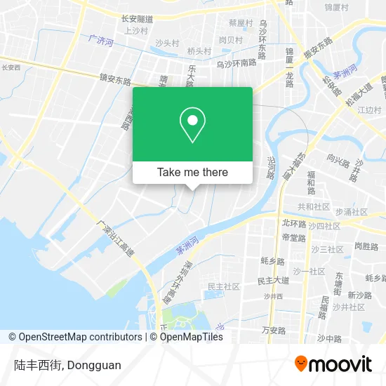 陆丰西街 map
