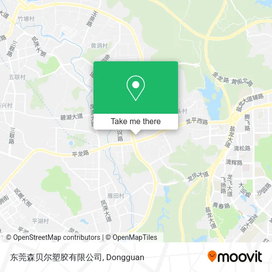 东莞森贝尔塑胶有限公司 map