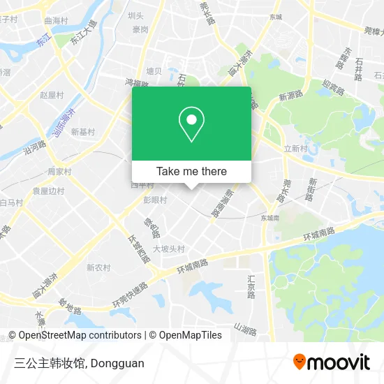 三公主韩妆馆 map