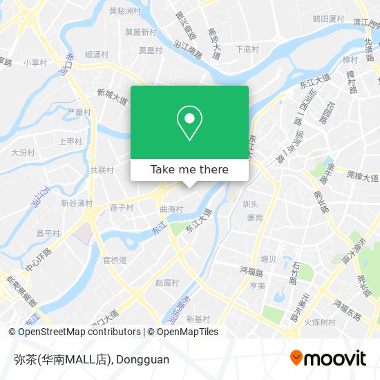 弥茶(华南MALL店) map