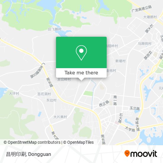 昌明印刷 map