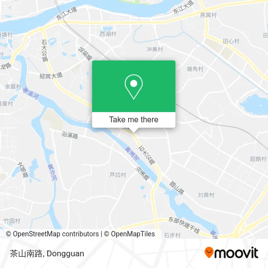 茶山南路 map
