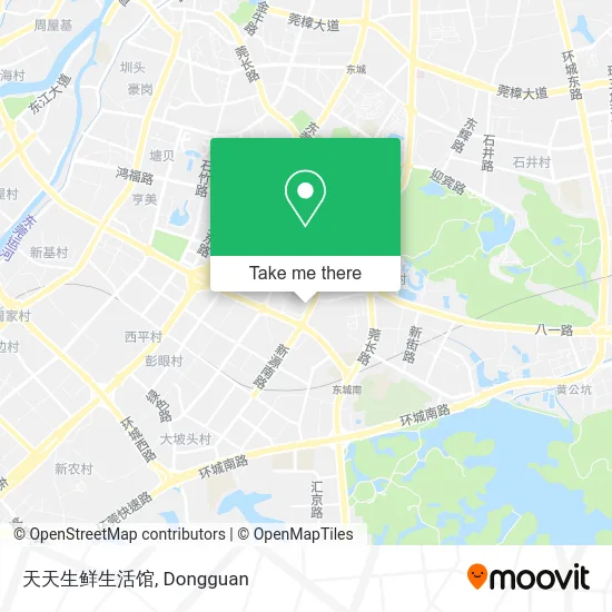 天天生鲜生活馆 map