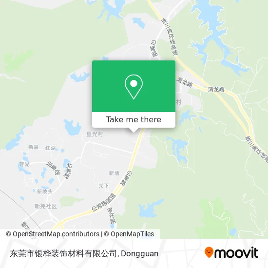 东莞市银桦装饰材料有限公司 map