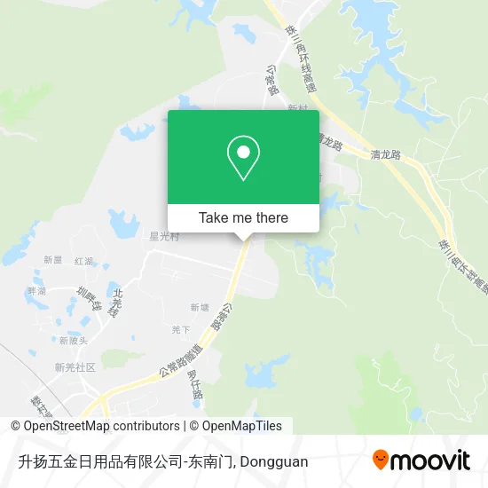 升扬五金日用品有限公司-东南门 map