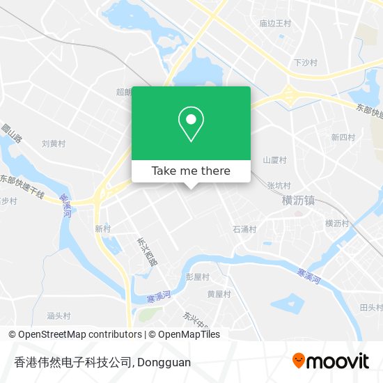 香港伟然电子科技公司 map