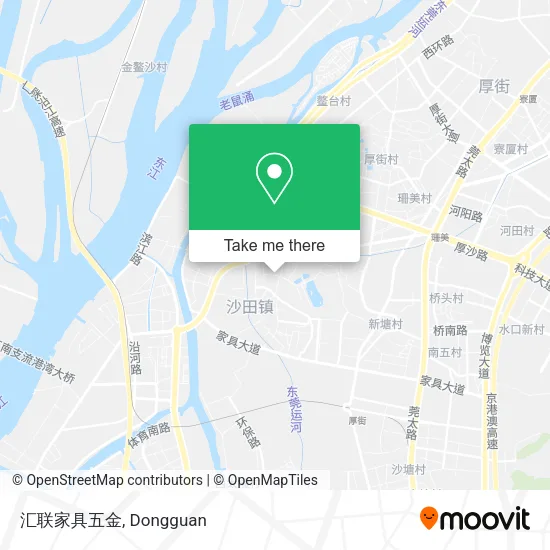 汇联家具五金 map