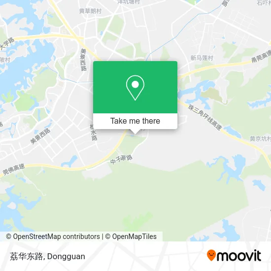 荔华东路 map