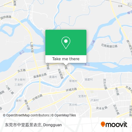 东莞市中堂荔景农庄 map