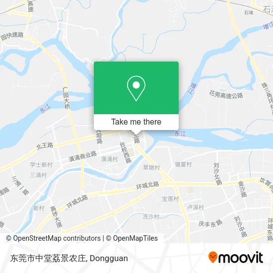 东莞市中堂荔景农庄 map