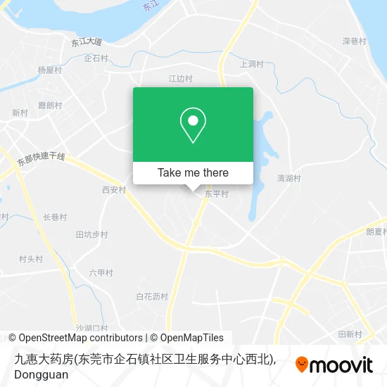 九惠大药房(东莞市企石镇社区卫生服务中心西北) map