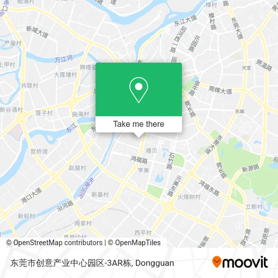 东莞市创意产业中心园区-3AR栋 map