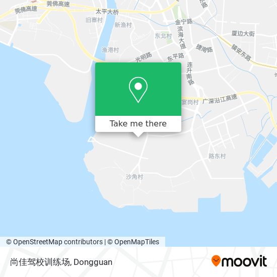 尚佳驾校训练场 map