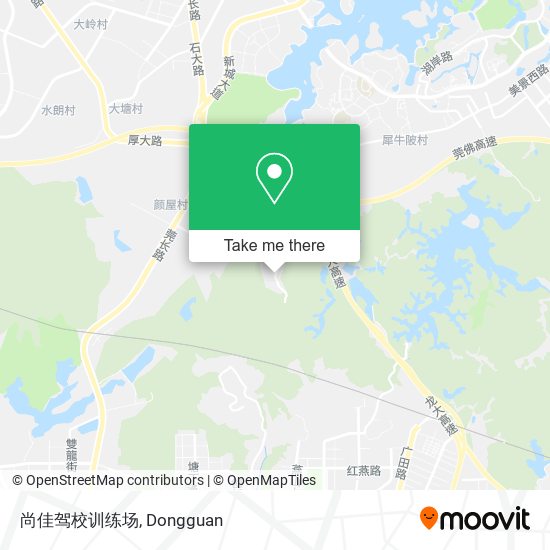 尚佳驾校训练场 map