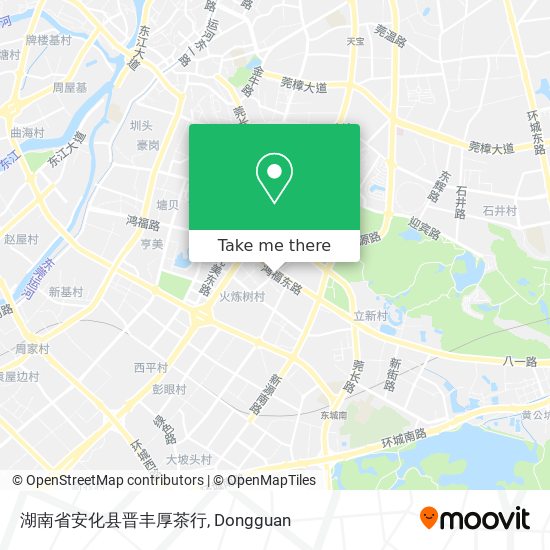 湖南省安化县晋丰厚茶行 map