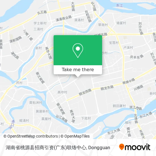 湖南省桃源县招商引资(广东)联络中心 map