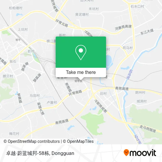 卓越·蔚蓝城邦-58栋 map