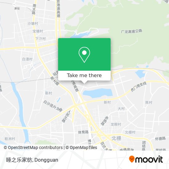 睡之乐家纺 map