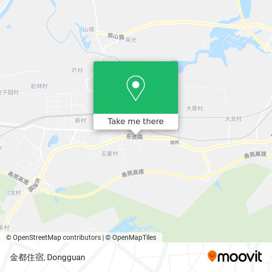 金都住宿 map