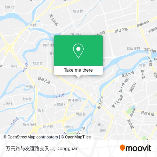 万高路与友谊路交叉口 map