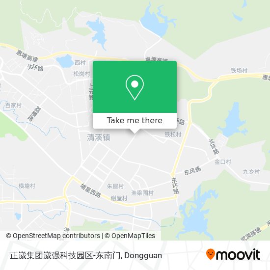 正崴集团崴强科技园区-东南门 map