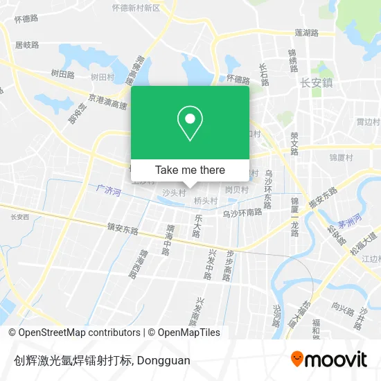 创辉激光氩焊镭射打标 map
