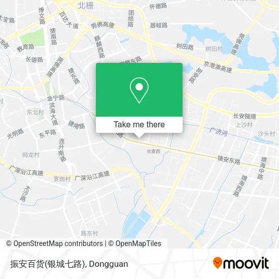 振安百货(银城七路) map