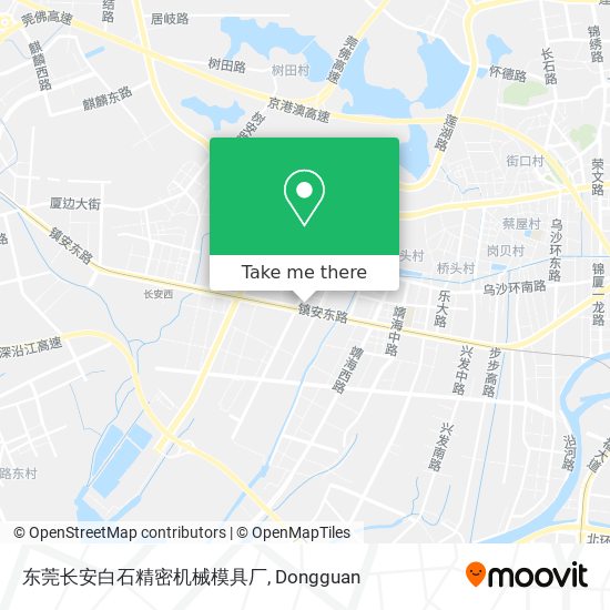 东莞长安白石精密机械模具厂 map